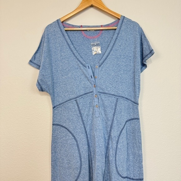 Free People Pillow Talk Henley Romper Jumpsuit Size Xs Women - Picture 3 of 11